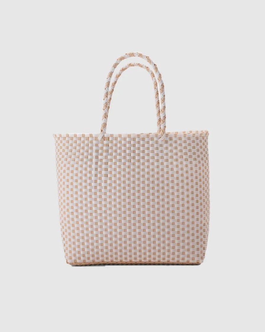 Online Mimmi Terra Eco Tote - Crema Di Caffe