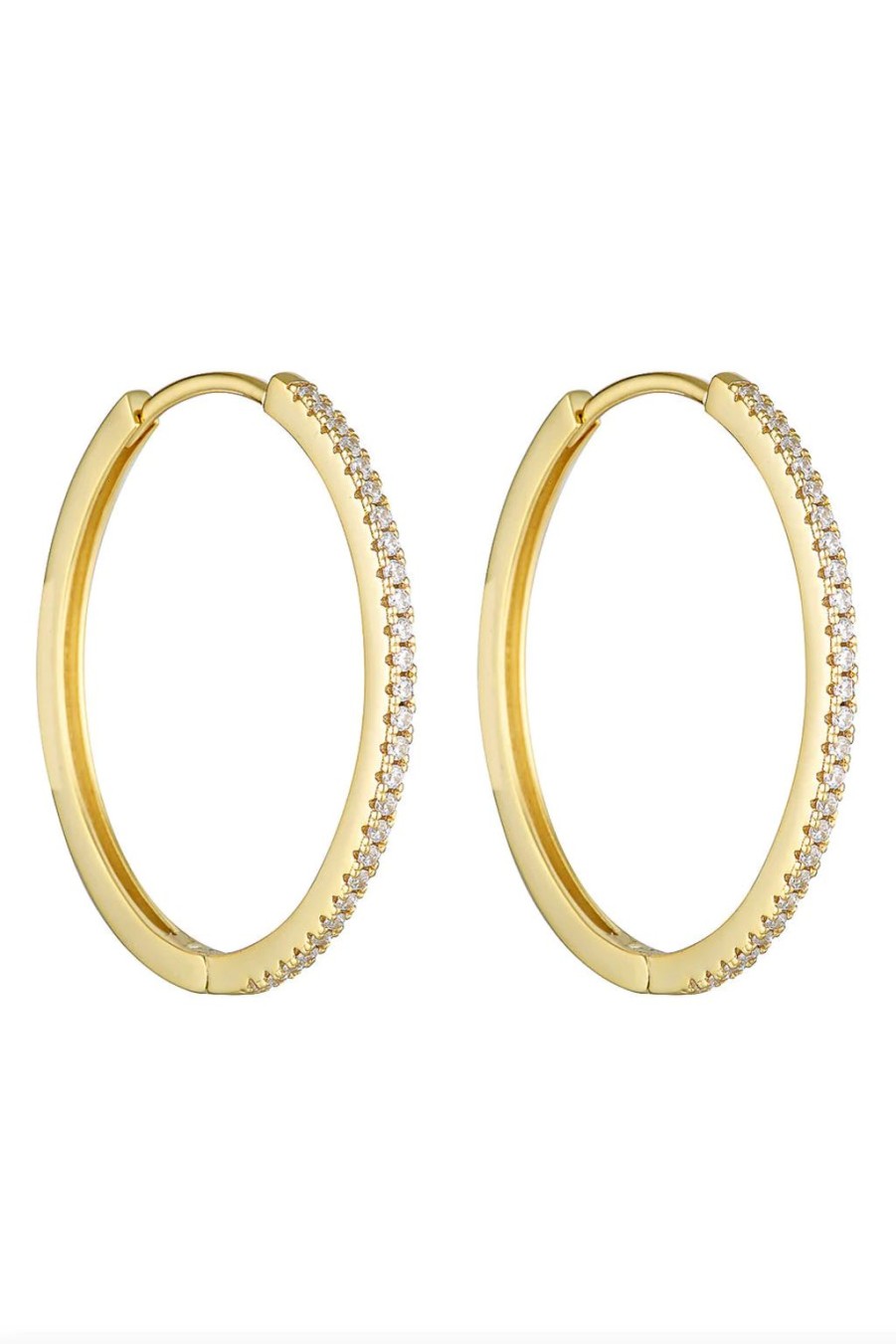 Hot Porter Jewellery Angel Hoops - 30Mm