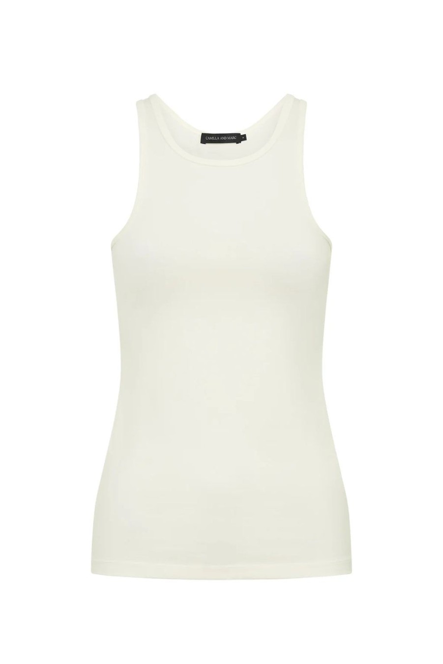 New C&M By Camilla and Marc Miles Monogram Tank - Cream