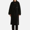 Clearance Ena Pelly Cecilia Wool Coat - Black