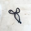 Hot Golden Tribe Bow Clip - Black