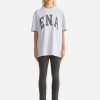 Best Ena Pelly Jessie Oversized Tee College - Mid Grey Marle