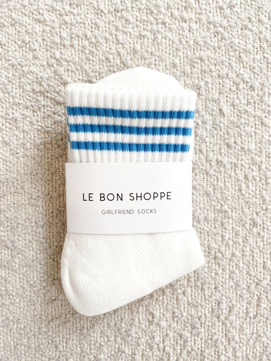 Wholesale Le Bon Shoppe Girlfriend Socks - Ivory