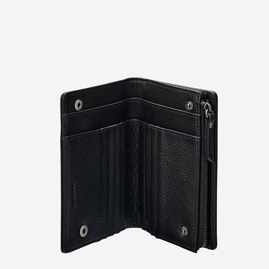 Hot Status Anxiety Insurgency Wallet - Black