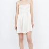 Clearance Bec + Bridge Dali Mini Shift Dress - Ivory