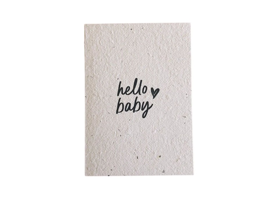 New Hello Petal Hello Baby Plantable Card