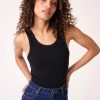 Best Rolla's Jeans Heavy Rib Toni Tank - Jet Black