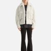 New Ena Pelly Emery Faux Fur Jacket - Bone