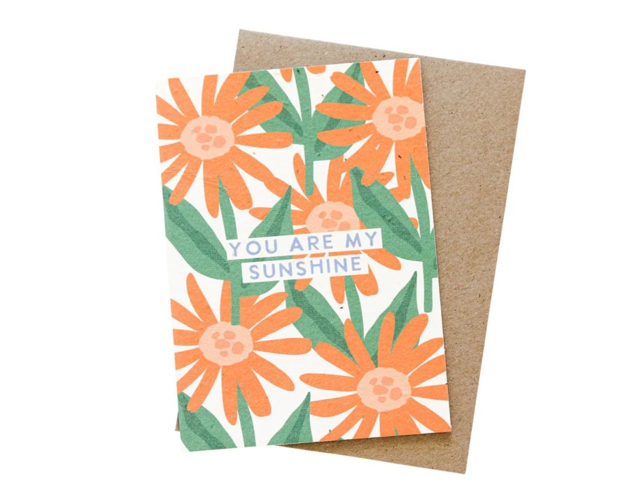 Hot Hello Petal You Are My Sunshine Card