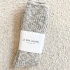 Clearance Le Bon Shoppe Cottage Socks - Heather Grey