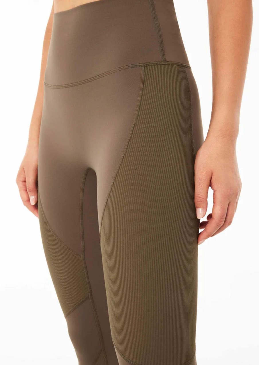 Best P.E Nation Free Play Legging - Khaki