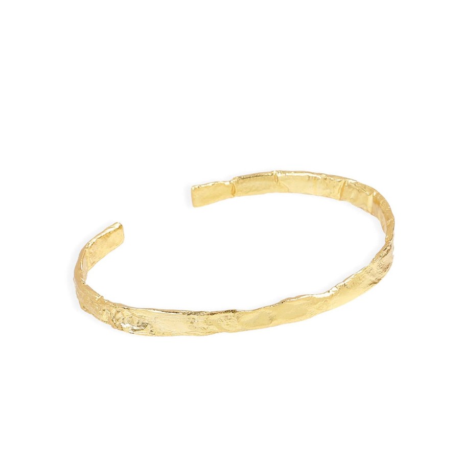 New Arms of Eve Helios Gold Cuff Bracelet