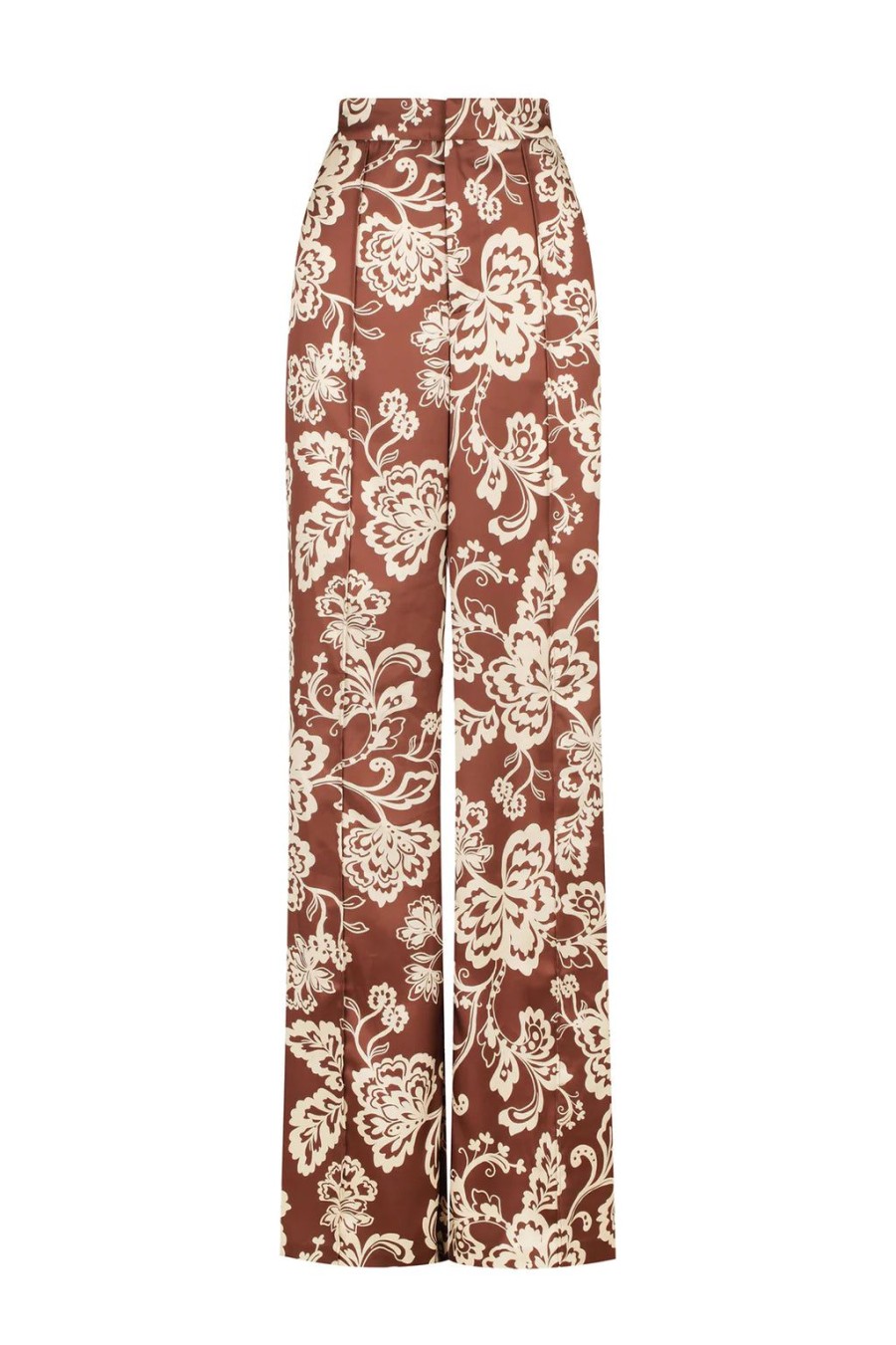 Hot Hansen and Gretel Euginia Tailored Pant - Chocolate Floral