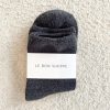 New Le Bon Shoppe Cloud Socks - Charcoal