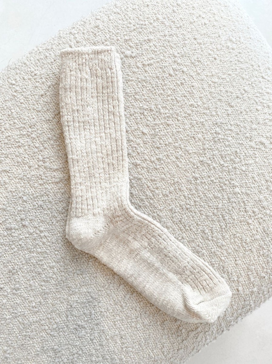 Hot Le Bon Shoppe Cottage Socks - Oatmeal