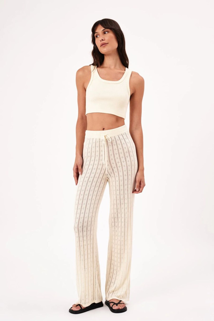 Best Rolla's Jeans Milan Knit Pant - Buttercream