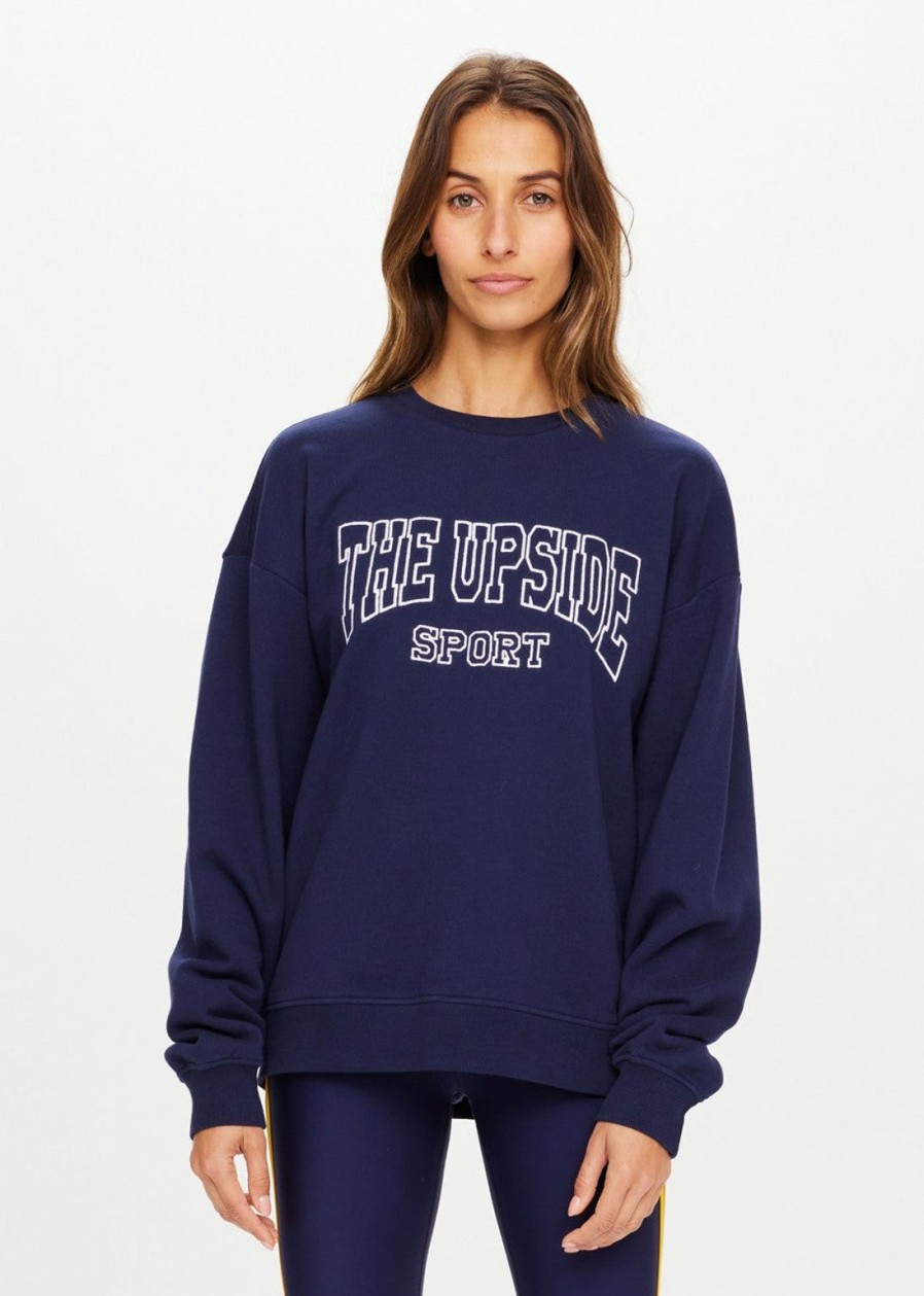 Online The Upside Ivy League Saturn Crew - Navy