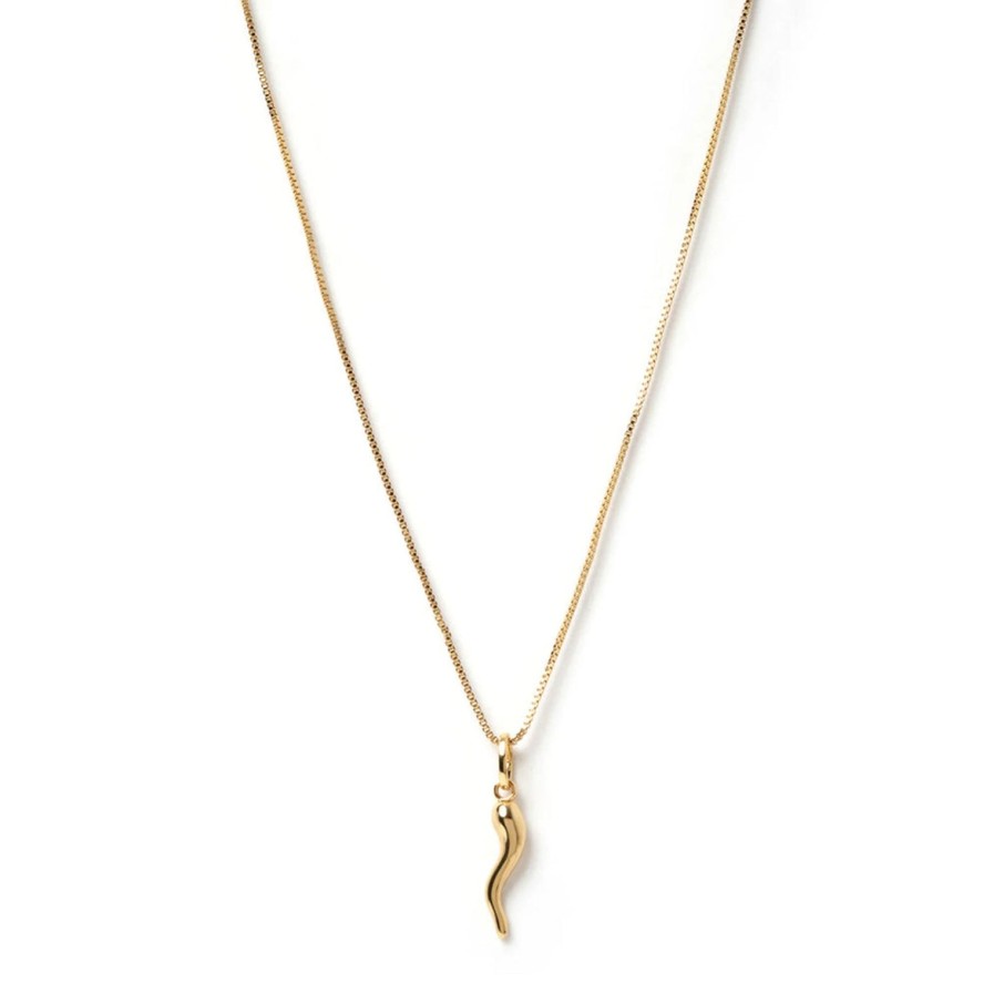 Wholesale Arms of Eve Cornicello Gold Charm Necklace