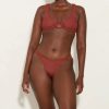 Best Hunza G Hallie Bikini - Metallic Rosewood