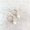 Best Golden Tribe Sunny Pearl Hoops