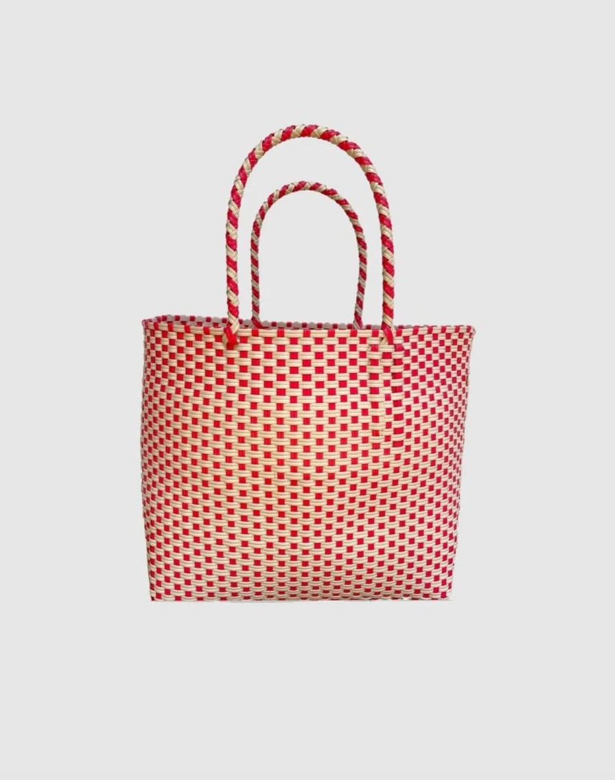 Clearance Mimmi Terra Eco Tote - Crema Di Fragolla