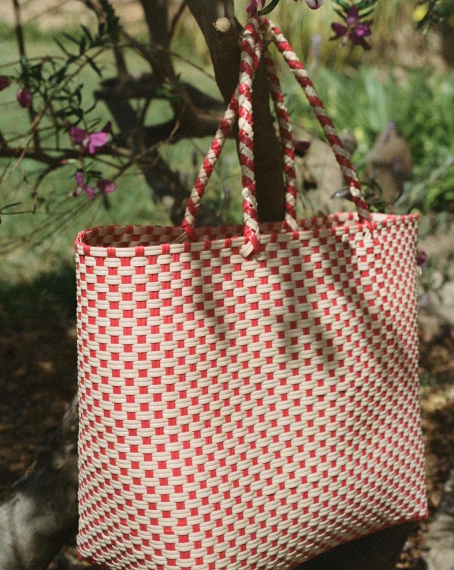 Clearance Mimmi Terra Eco Tote - Crema Di Fragolla