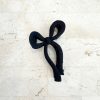 Hot Golden Tribe Bow Clip - Matte Black