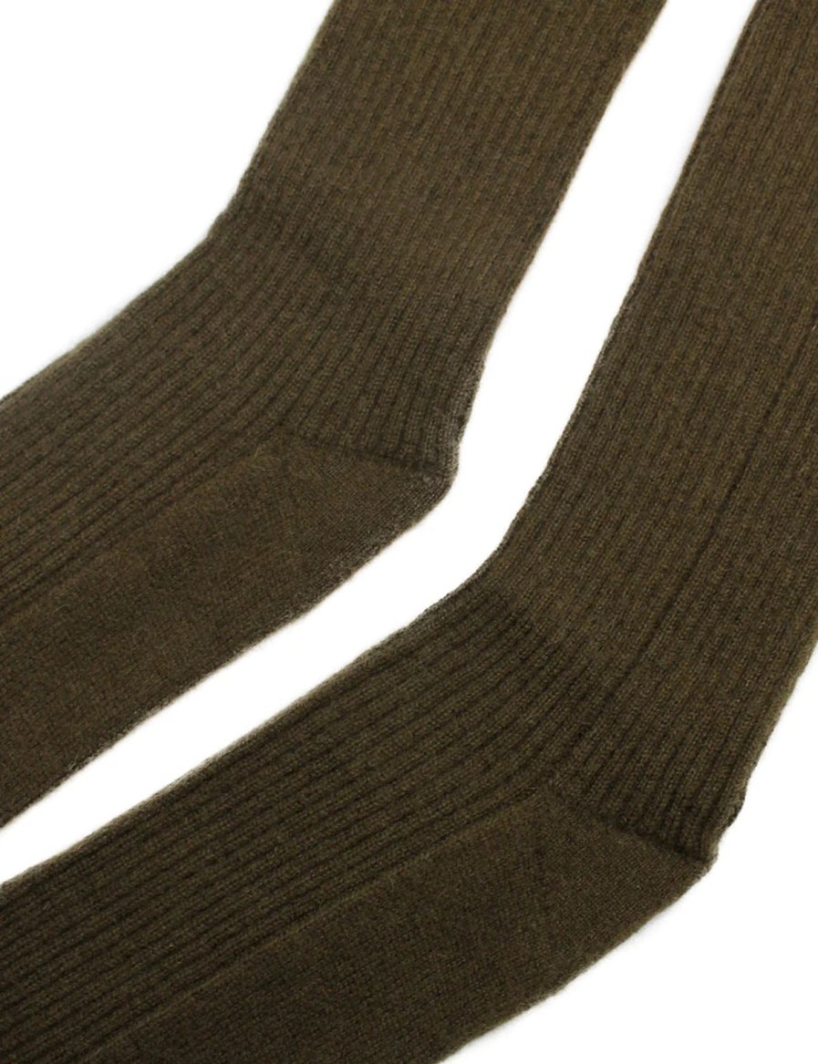 Clearance La Tribe Cashmere Bed Sock - Forest