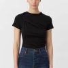 New C&M By Camilla and Marc Zella Twist Tee - Black