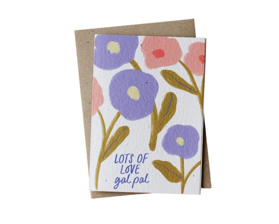 Hot Hello Petal Lots Of Love Blooming Card