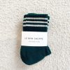 Clearance Le Bon Shoppe Girlfriend Socks - Hunter Green