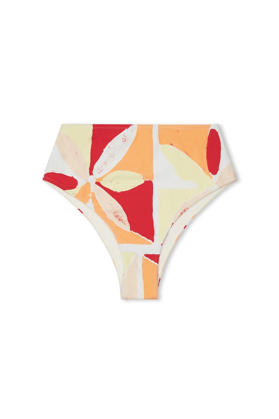 Clearance Zulu and Zephyr Waisted Full Brief - Sunset Tile