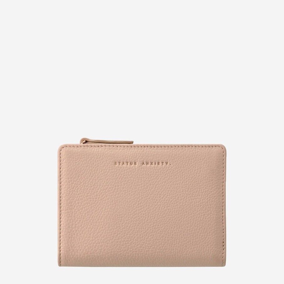 Clearance Status Anxiety Insurgency Wallet - Dusty Pink