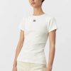 Hot C&M By Camilla and Marc Nora Fitted Tee - Soft White