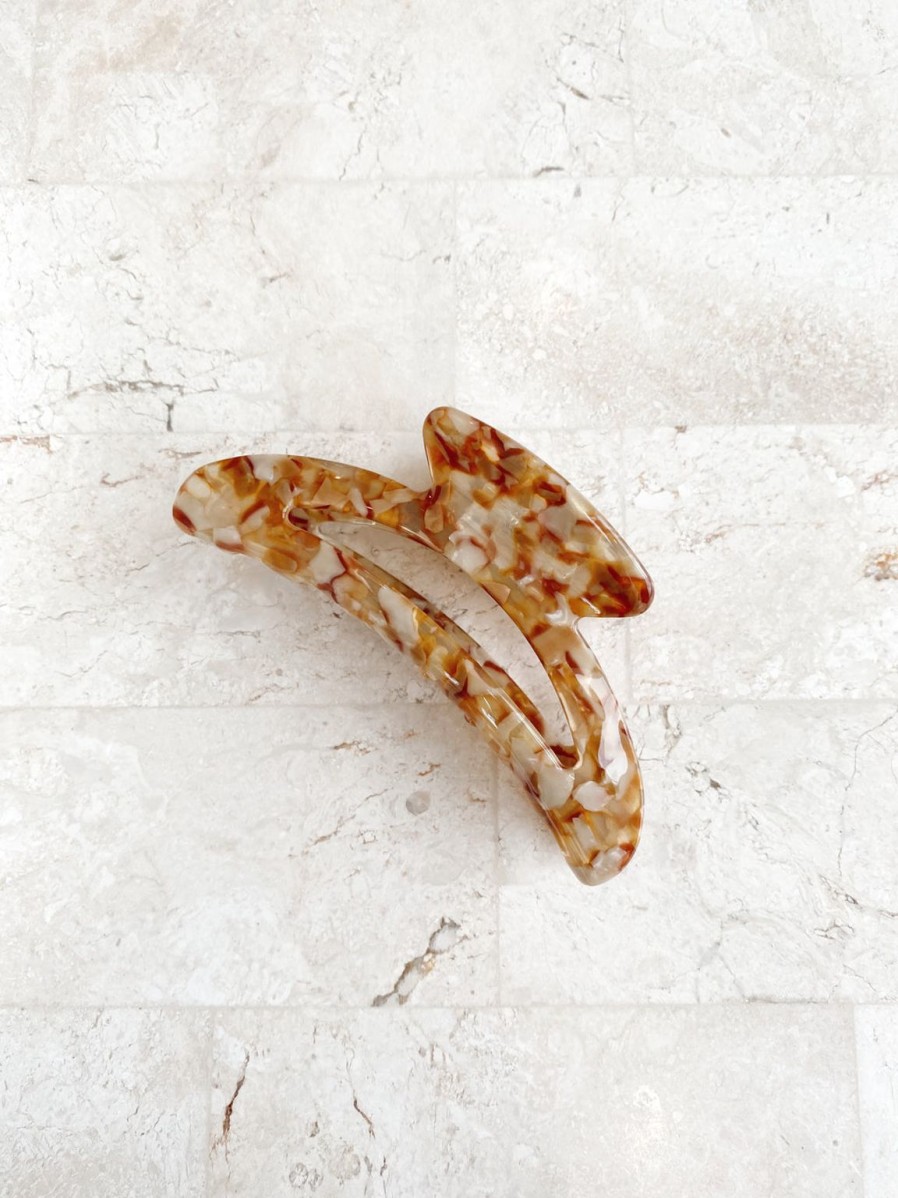 Wholesale Golden Tribe Flinders Clip - Terazzo