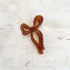 Wholesale Golden Tribe Bow Clip - Caramel