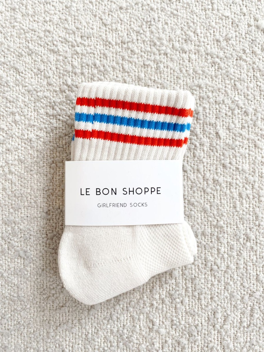 Online Le Bon Shoppe Girlfriend Socks - Leche