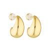 Clearance Porter Jewellery Baby Blob Earrings - Gold