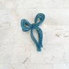 Hot Golden Tribe Bow Clip - Blue