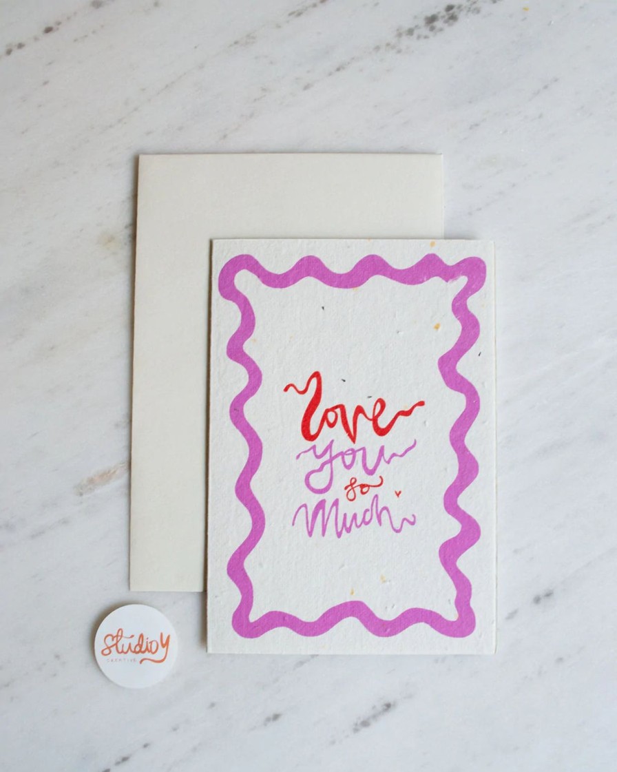 Wholesale Studio Y Creative Love You Card