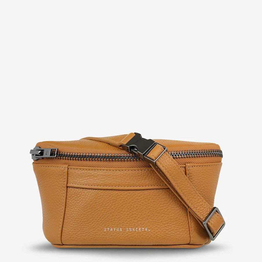 New Status Anxiety Best Lies Bum Bag - Tan