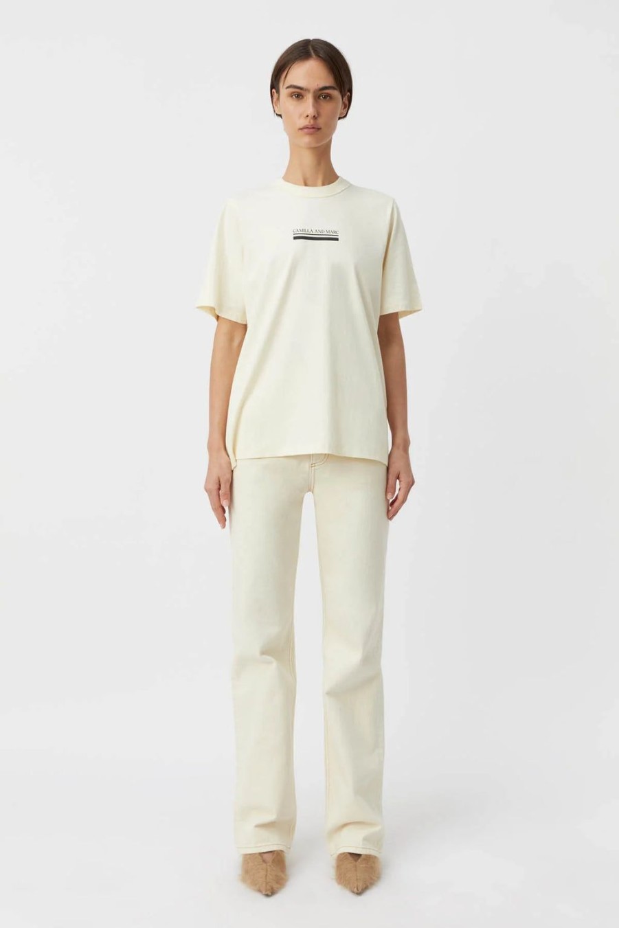 Wholesale C&M By Camilla and Marc Canton Tee - Ivory