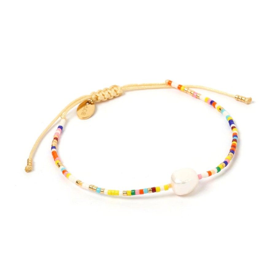 Hot Arms of Eve Marley Gold & Pearl Bracelet