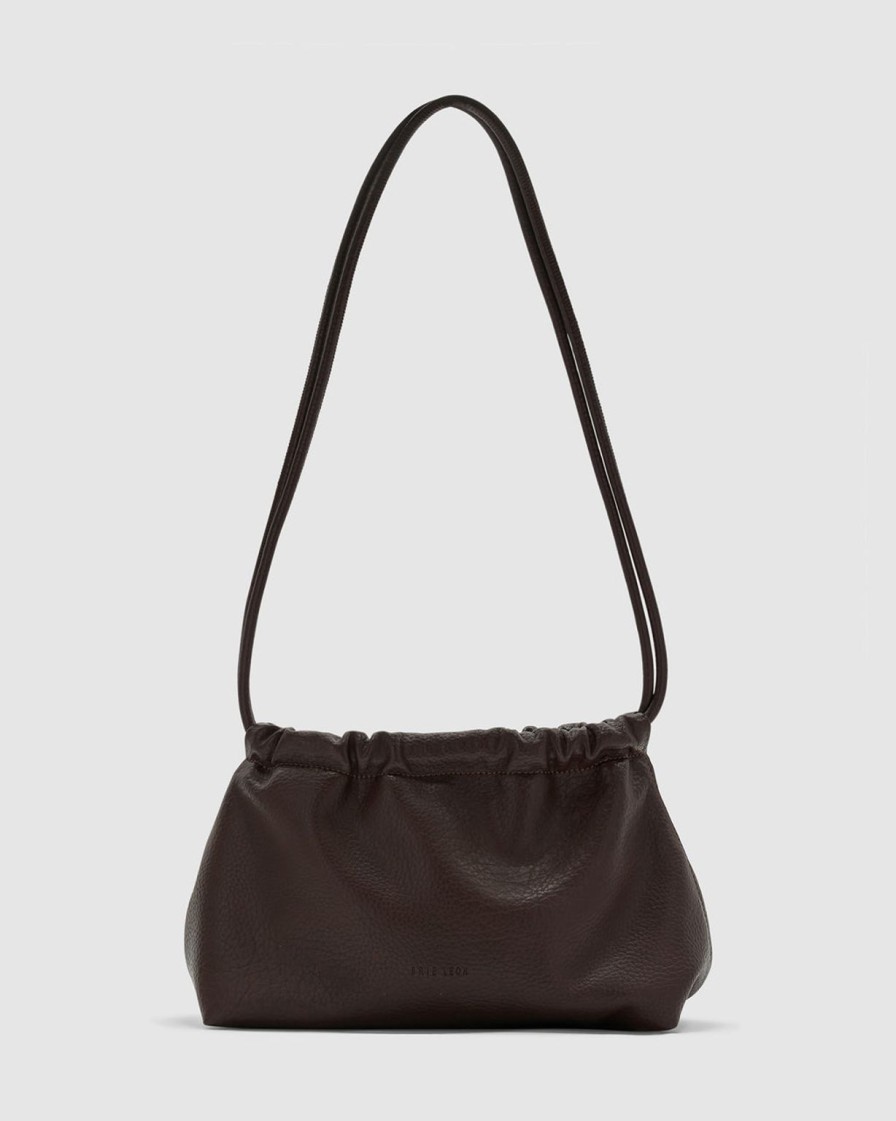 Online Brie Leon Alma Bag - Choc Nappa