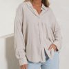 Wholesale BLVD. the label Vacanza Shirt - Natural