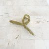 Clearance Golden Tribe Swirl Clip - Green