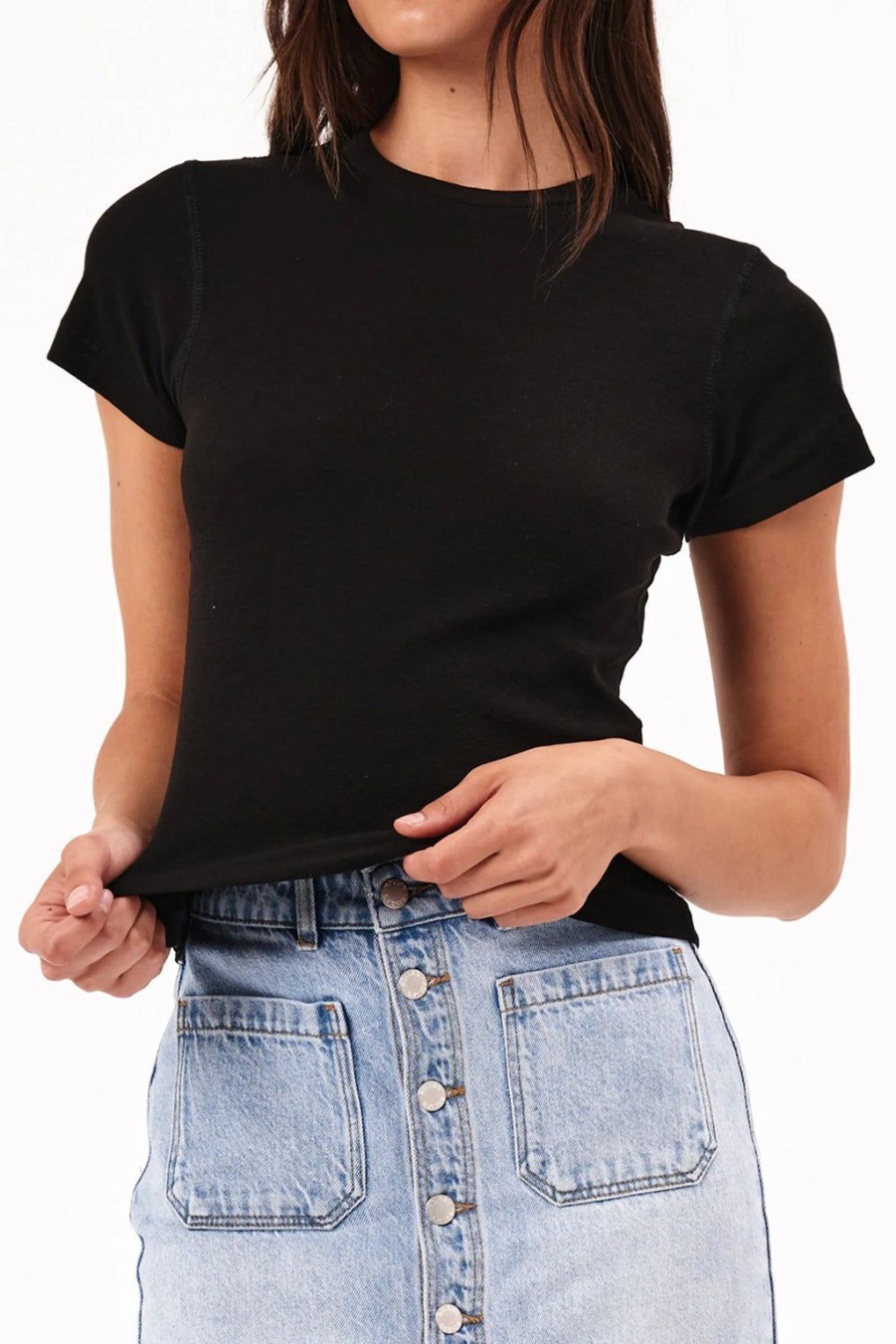 Hot Rolla's Jeans Classic Tee - Black