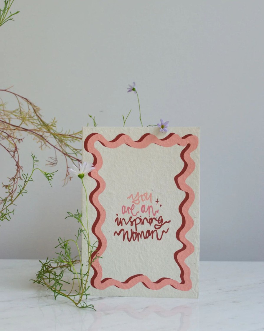 Clearance Studio Y Creative You Are An Inspiring Woman Card