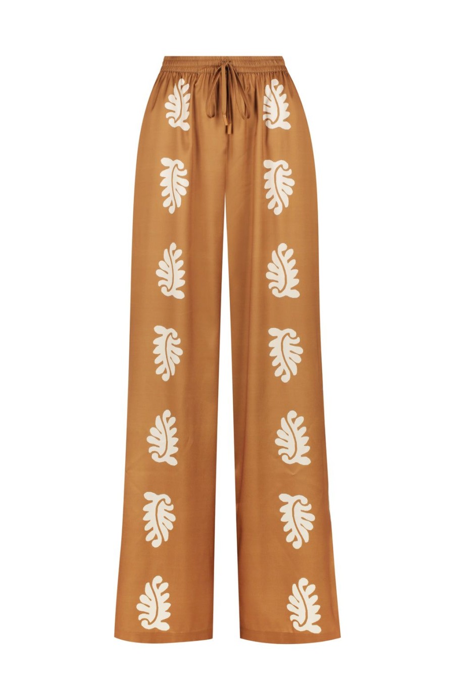 Online Hansen and Gretel Bowden Relaxed Pant - Stencil Leaf