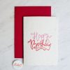 Clearance Studio Y Creative Happy Birthday Card - Pink